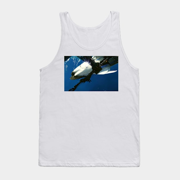 Starship Tank Top by AlexJayBrady